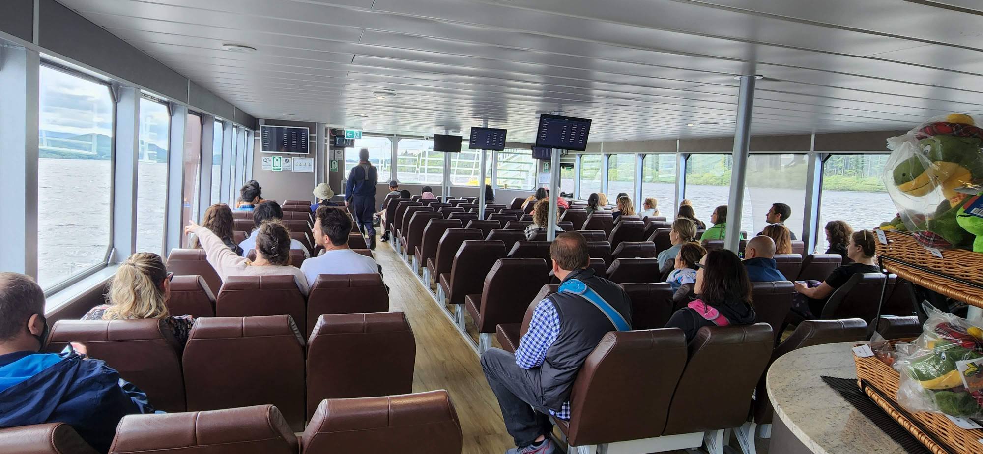Intérieur du bateau de croisière