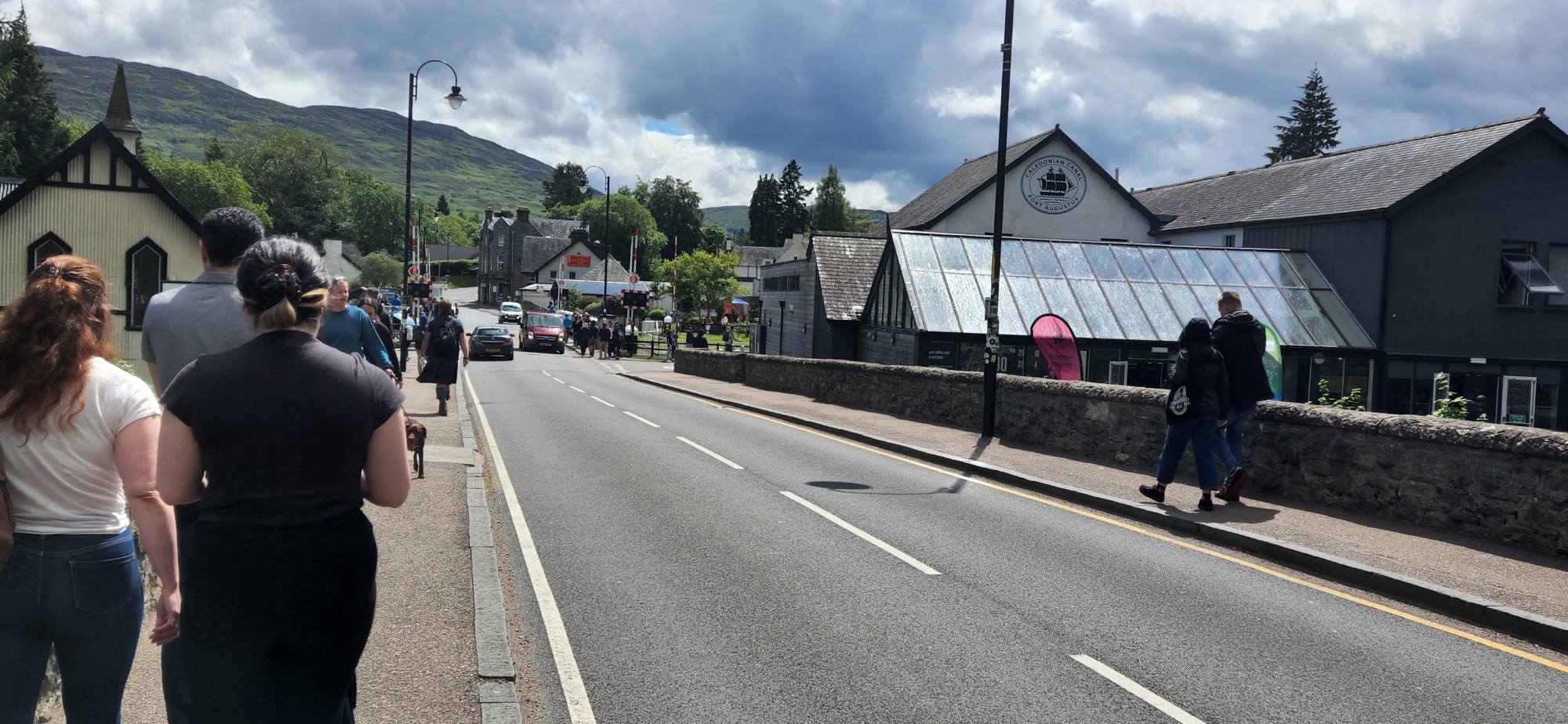 Rue de Fort Augustus vers le loch