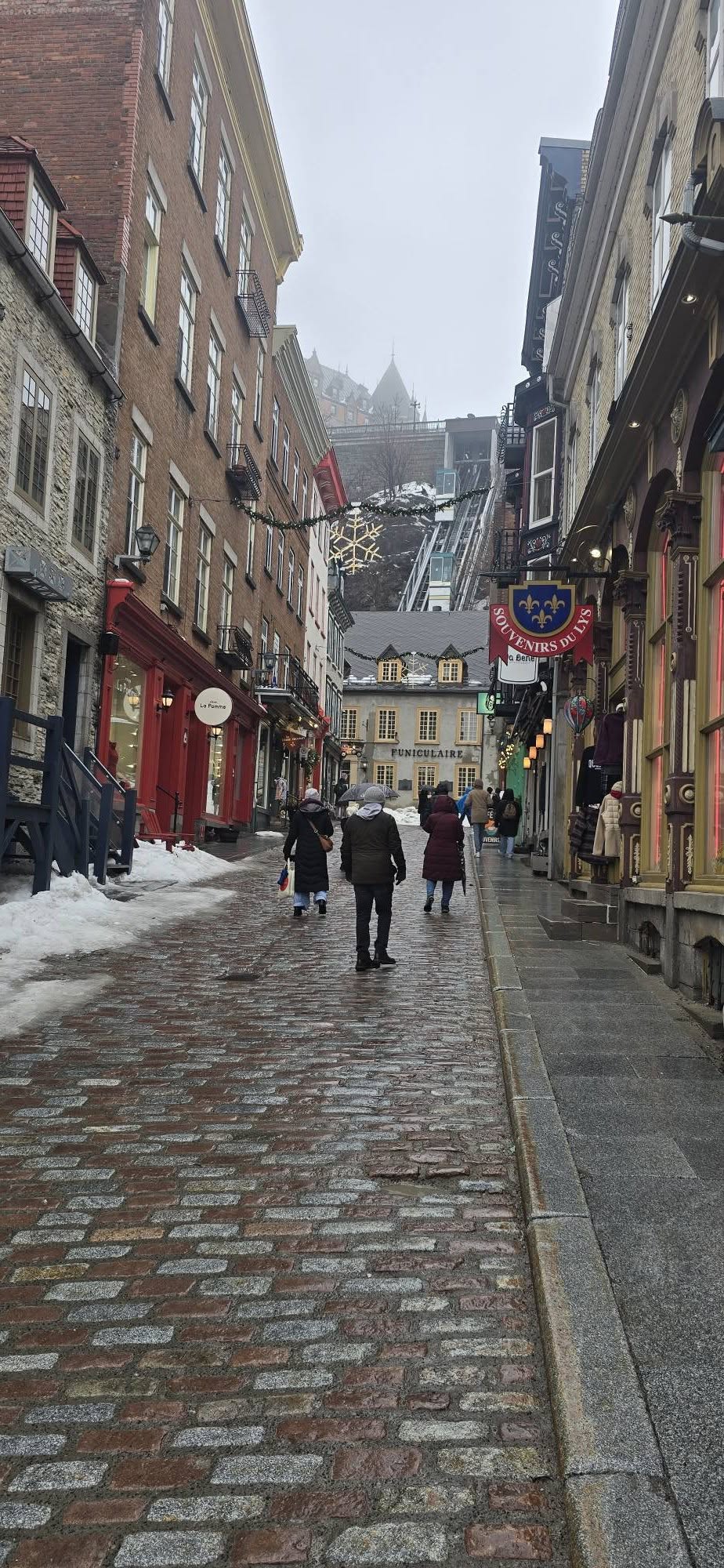 Place Royale en hiver